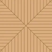 Triangle Geometric Decking Patterns