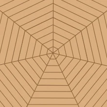Heptagon Geometric Decking Patterns